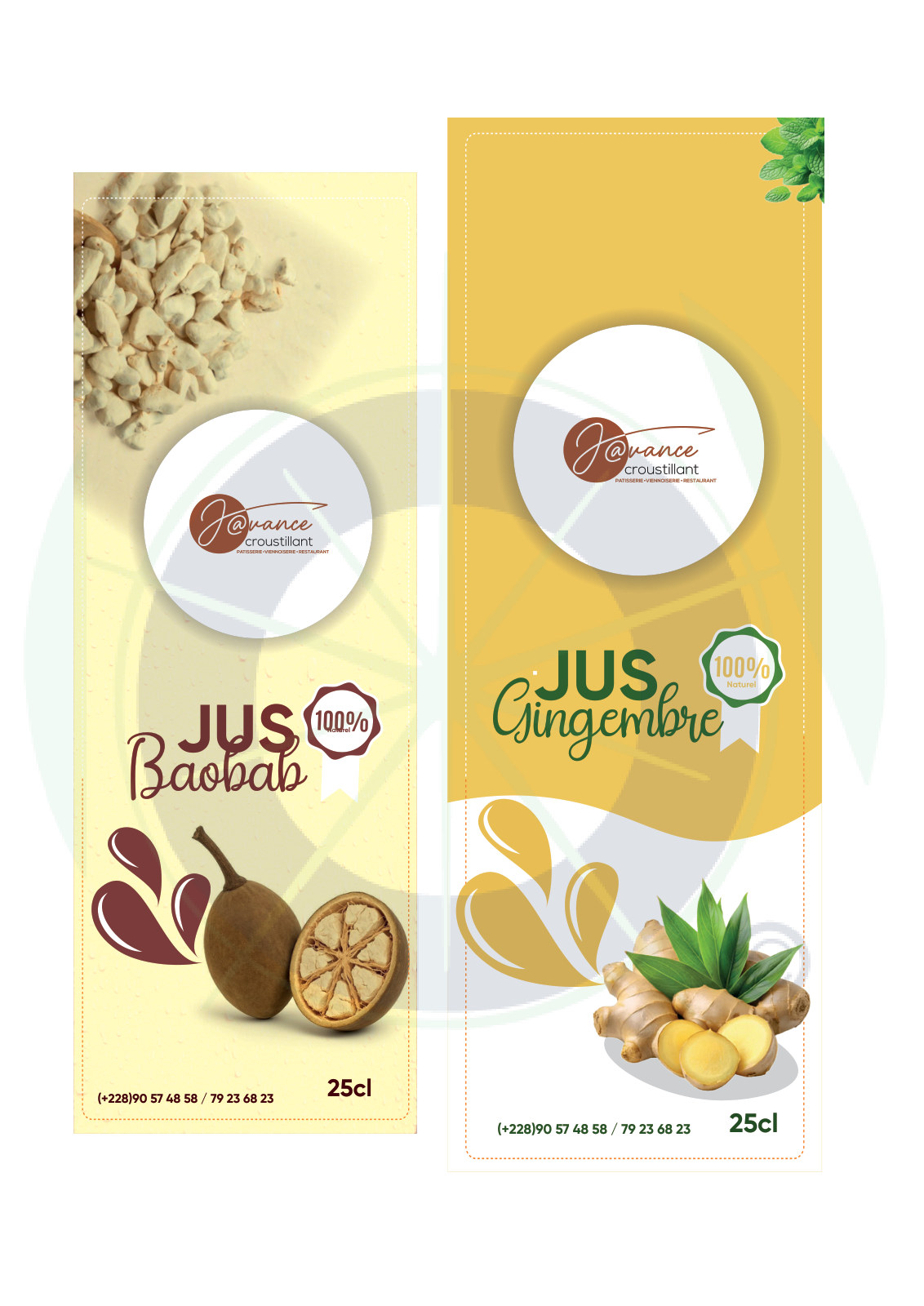 Étiquettes — Jus Jouvance