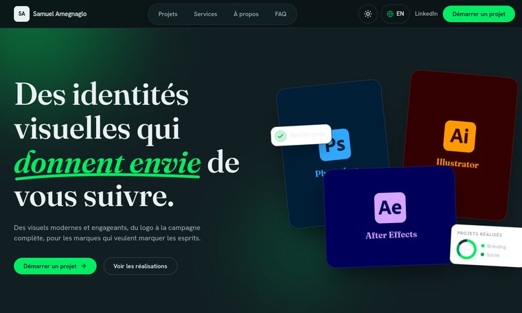 Création de site web